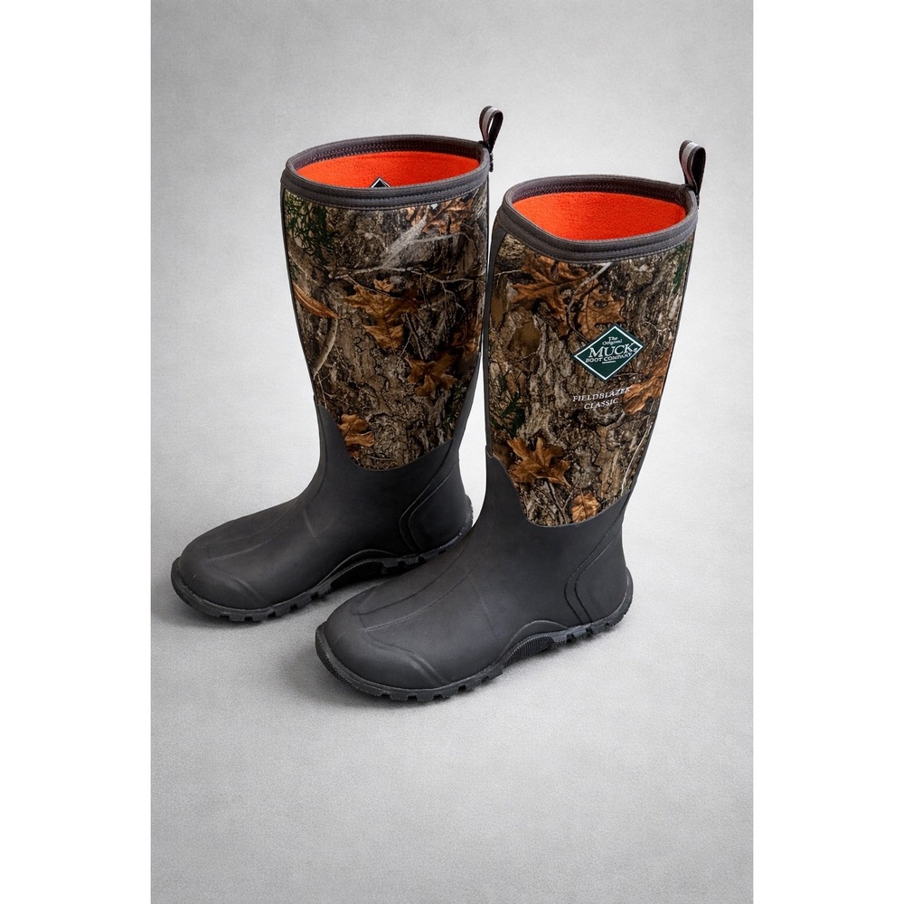Muck Boot Company Fieldblazer Classic Mens 10 Camo Waterproof Hunting Boots